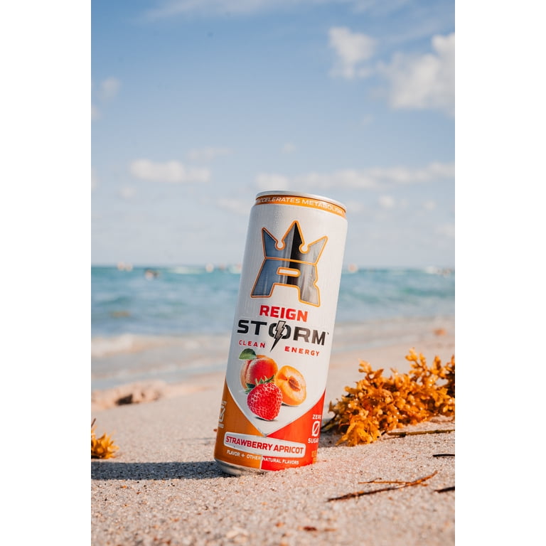 Reign Storm, Strawberry Apricot, Clean Energy Drink, 12 fl oz