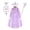 a1-Purple, variant on KPOPLK Princess Clothes for Girls Princess Dress Detachable Full-Length Sequin Tulle Cape with Accessories Ideal Birthday Gift,Size 3-8Years