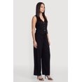 thumbnail image 3 of Women's Linen Button Front Blazer Vest, 3 of 4