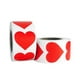 thumbnail image 2 of Pegatinas de corazón, etiquetas adhesivas, 500 Uds., decoración del Día de San Valentín, regalos, calcomanías, manualidades, etiquetas de álbum de , Rojo Macarena corazón pegatinas, 2 of 8