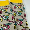 thumbnail image 5 of Flying Guitar Pattern Socks from the Sock Panda (Adult Small - Shoe Sizes 2-5), 5 of 6