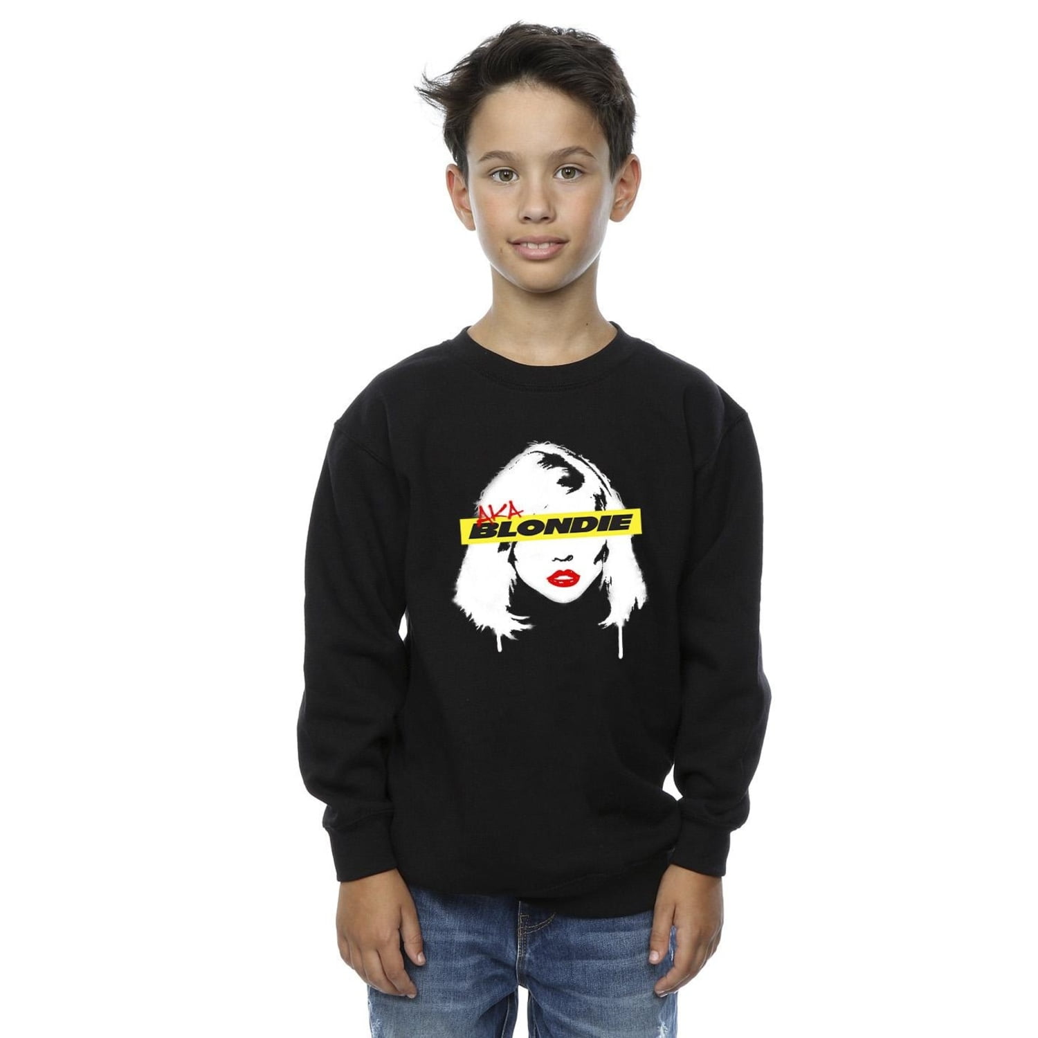 Blondie Boys Face Graffiti Sweatshirt Walmart