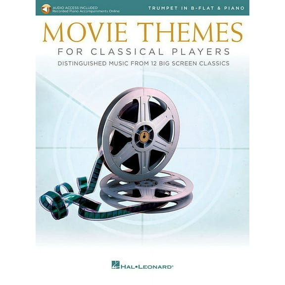 Movie Themes for Classical Players - Trumpet and Piano: With Online Audio of Piano Accompaniments, (Paperback)