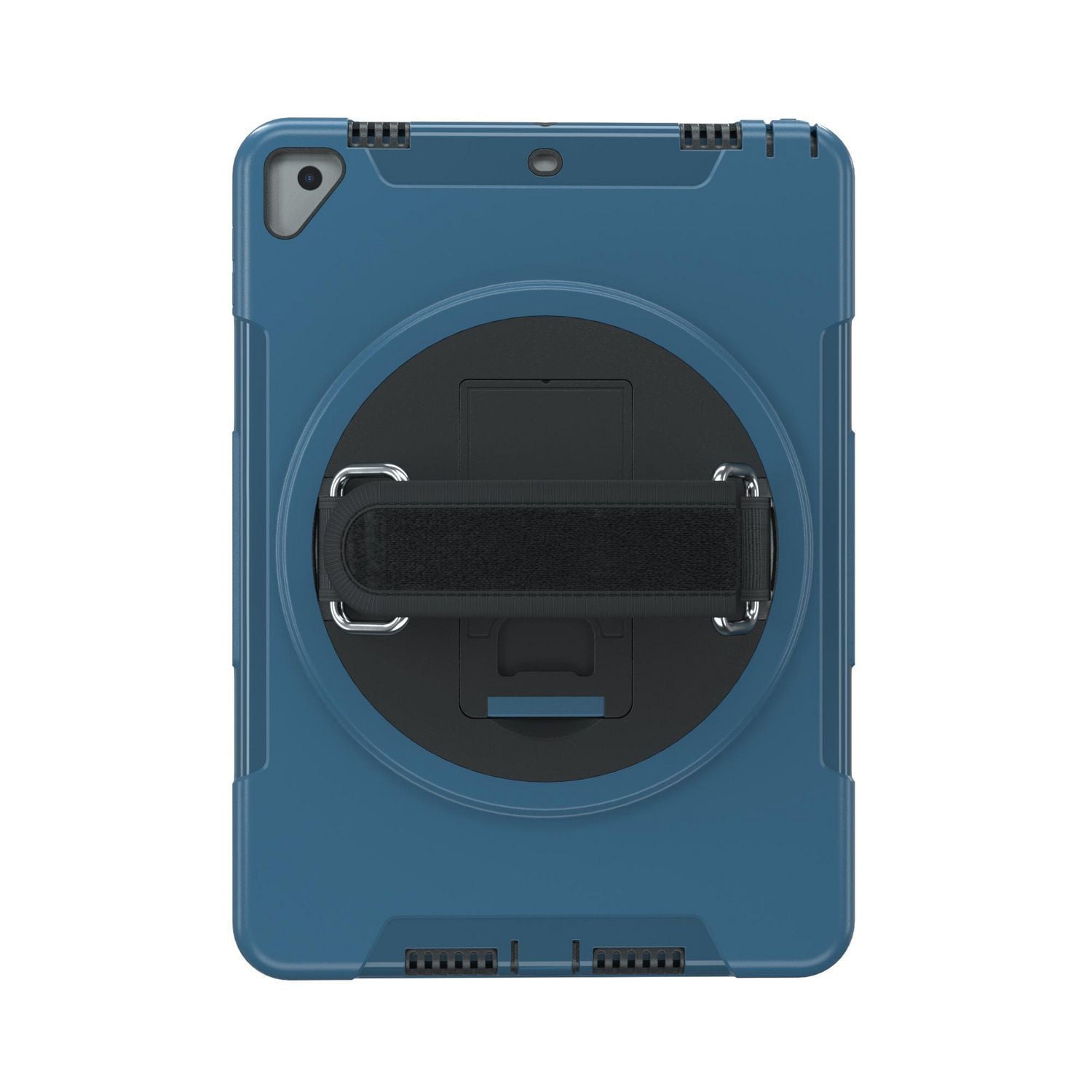 Étui de protection CTA Digital avec béquille rotative à 360 degrés intégrée pour iPad 7e et 8e génération 10.2 pouces, iPad Air 3 et iPad Pro 10.5 pouces - Bleu