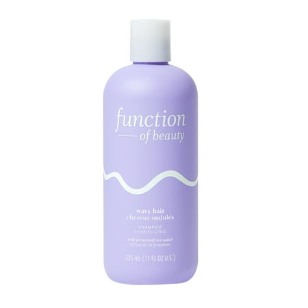 Function of Beauty Custom Wavy Hair Shampoo Base with Fermented Rice Water 11 fl oz (case of 6)