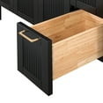 thumbnail image 4 of Avanity Luka-Vs43-Al Luka 42" Free Standing Single Basin Vanity Set - Black Oak, 4 of 7
