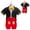 A, variant on Mouse Costume Set for Kids Halloween Shirt Suspender Short Coat Outfits for 24M-6Y