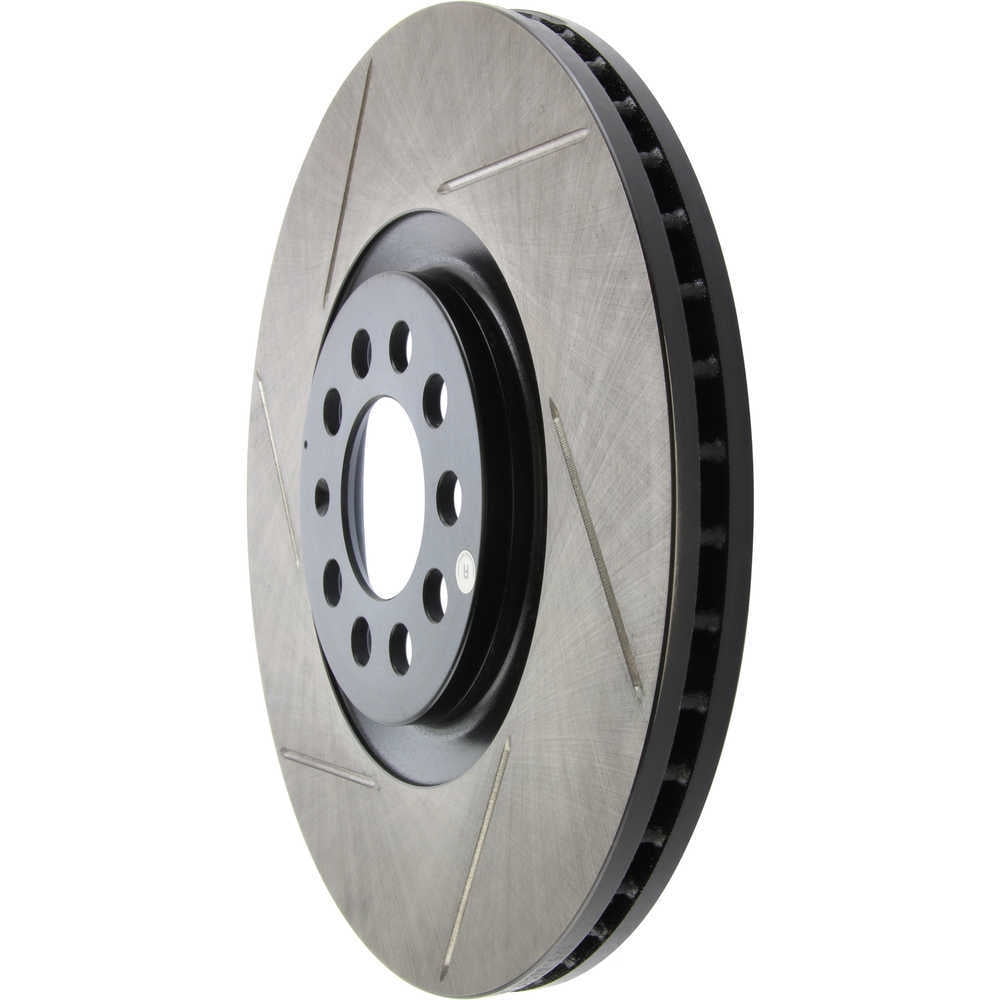 StopTech Power Slot 3/99-06 Audi TT/00-06 TT Quattro / 03-05 VW Golf GTi Left Front Slotted Rotor