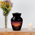 thumbnail image 7 of MUKTIVE Musician Urns for Human Ashes Adult Man & Women 3 Inch, Black Keepsake Urn for Ashes for Women, Tiny Memorial Urns for Adult Male & Female, Small Handmade Urns for Female Ash, 7 of 7