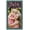 Gustav Blue, variant on 7x14 Frame Blue Scuffed Farm Board Solid Wood Picture Frame Width 0.75 Inches | Interior Depth 0.5