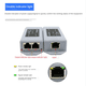 thumbnail image 2 of Extensor POE de 2 puertos, 100 Mbps, IEEE 802.3Af/At, 48 V, para cámara IP NVR, alcance POE de 100 metros, 2 of 8