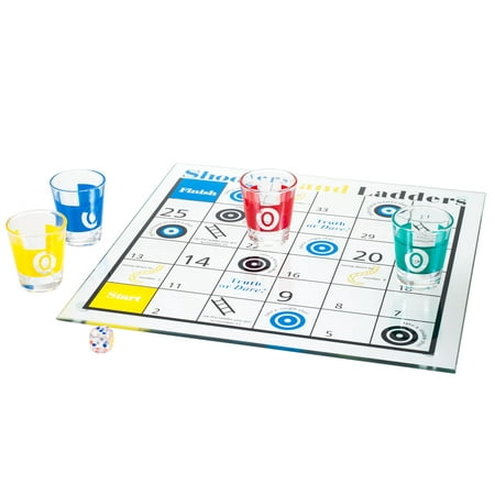 Shooters & Ladders Drinking Game Set (Best Single Shooter Games)