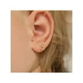 thumbnail image 4 of 14k Yellow Gold Little Kitten Screw Back Earrings for Toddlers to Little Girls, 4 of 7