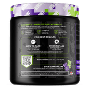 REDCON1 Total War Pre-Workout Powder Beta-Alanine & Citrulline Malate, Sour Gummy Bear, 20 Servings