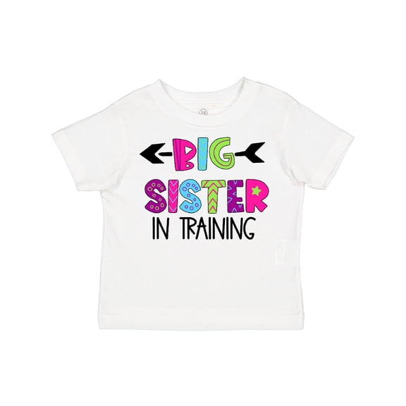Inktastic Big Sister in Training Girls Toddler T-Shirt