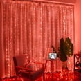 thumbnail image 3 of USB Curtain Lights Indoor Waterfall Fairy String Lights Led Bedroom Lights Decoration Wedding Christmas Party Holiday 3/4/6M, 3 of 5