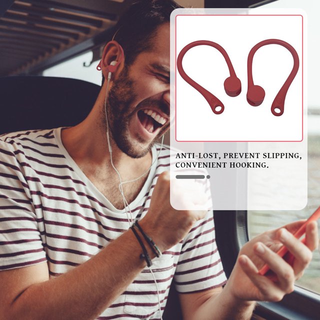 ziyahihome Crochet Anti-Perte pour Écouteurs Bluetooth Support Anti-Chute pour Casque Sans Fil