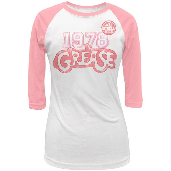 Grease - 1978 Juniors Raglan T-Shirt