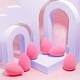 thumbnail image 5 of Juego de Esponjas de Maquillaje AOA Studio Rosa Alta Definición, 5 of 9
