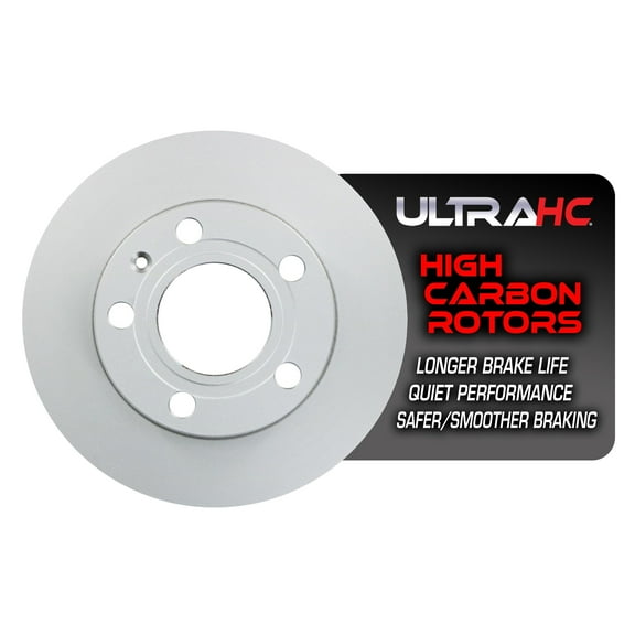 UltraHC Coated High Carbon Brake Rotor, Rear UR001446, Audi A4 Quattro 2008-2002