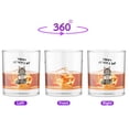 thumbnail image 2 of Cute Maine Coon Loves Dad Happy Father's Day 11oz Whiskey Glass Mug Cat Lover Kitten Owner Gifts Whiskey Cocktail Glasses Cup - 12008, 2 of 5