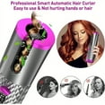 thumbnail image 4 of Wireless Automatic Curling Iron Portable Curling Wand With LCD Display Rechargeable Hair Curler For Hair Styling, 4 of 5