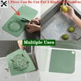 thumbnail image 2 of EMOWRASUL Shower Drain Cover-Tub Stopper Floor Drain Anti-Odor Mat,Hair Catcher Durable Silicone Hair Stopper Shower Drain Covers Floor Drain Mat, Drain Plugs, 2 of 9