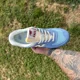thumbnail image 3 of New Balance 574 Blue Laguna White U574RCA Men’s Size 9 Medium, 3 of 6