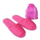 thumbnail image 2 of Par de zapatils de spa desechables, zapatils de spa con punta cerrada y esponjosas para hotel, hogar, de invitados, se adapta a mayoría Red para mujeres Macarena Zapatillas desechables de hotel, 2 of 8