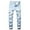 Light Blue, variant on Work Pants For Men Ripped Straight Leg Slim Fit Hole Mens Linen Pants,Blue,30