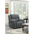 thumbnail image 1 of K-LIVING FAUTEUIL À INCLINAISON ÉLECTRIQUE EN TISSU DE DAIM WASHINGTON EN GRIS, 1 of 4