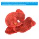 thumbnail image 4 of Cabezas de Flor de Orquídea Phalaenopsis de Seda Artificial de 3.5" para Decoración de Boda DIY, Rojo 20 Paquete, 4 of 6