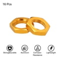 thumbnail image 3 of Tuerca de Rueda RC Unique Bargains Aluminio M12X1.0mm 17mm Dorado 16Pcs, 3 of 6