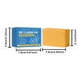 thumbnail image 3 of Bacne Out Bar Healing Soap With Turmeric Vitamin C And Alphaarbutin Natural Exfoliating Cleanser For Back Face Chest Shoulders Herramientas para uñas - Nail Art Tools, 3 of 9