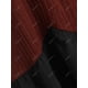 thumbnail image 4 of Más el tamaño de dos tonos Faux Twinset palangre géneros de punto Rosegal  Vestidos casuales de talla grande, 4 of 5
