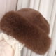 thumbnail image 5 of Guardurnaity Gorro de invierno cálido para hombre, resistente al viento y cómodo, gorro de invierno para mujer, gorro de invierno para hombre Sombreros Café, 5 of 6