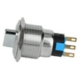 thumbnail image 3 of Transfer Switch,19mm Stainless Steel Rotate Stainless Steel Switch Waterproof Switch Elevated Design, 3 of 9