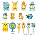 thumbnail image 2 of Globos De Cumpleaños De Pokémon Fiesta De Decoración Kit 43 Xtellar multicolor, 2 of 3