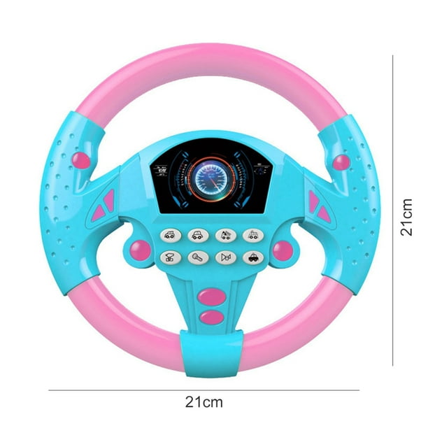 Volant enfant simulé contrôleur de conduite créatif jouet jouet de roue  d'entraînement 