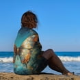 thumbnail image 3 of Watercolor Butterfly Beach Towel Microfiber Beach Towels Sand Free Quick Dry Lightweight Travel Towels, 3 of 7