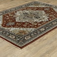 thumbnail image 4 of Oriental Weavers Aberdeen Area Rug - 1144R - 3'3" x 5' - in Red/ Blue - Vintage Inspired, Stain Resistant, Family and Pet Friendly , Entrway, Bedroom Rug, 4 of 4