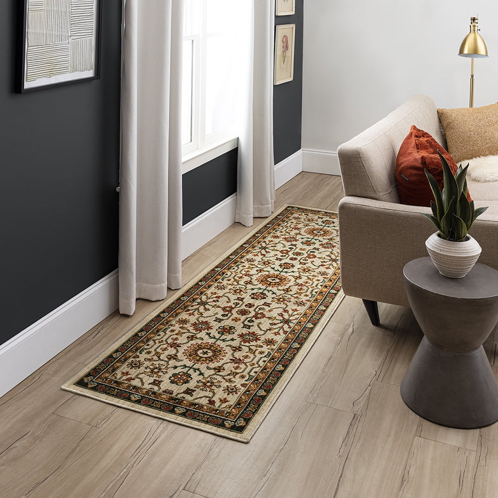 Mohawk Home Monaveen Woven Indoor Runner Rug, Cream, 2' 6" x 8'