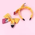thumbnail image 3 of Ticikt Kids Back To School Hair Accessories Set, Fabric Pencil Bow Hair Bands, Hair Clips & Scrunchies Girls Hair Decorations, 3 of 9