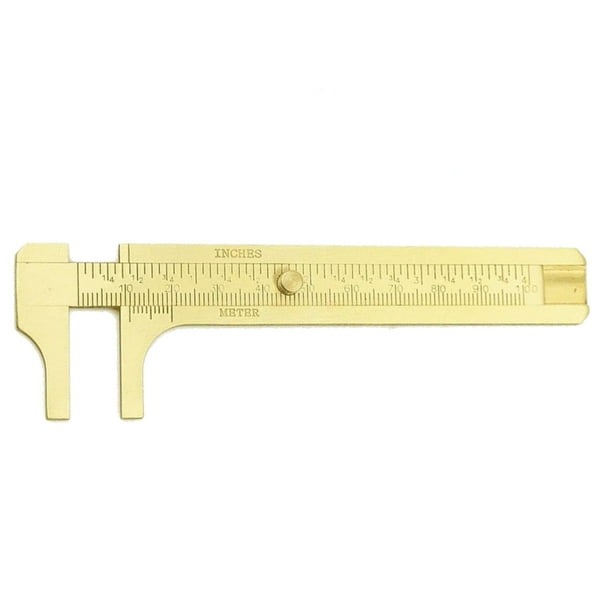 Mini Brass Calipers Pure Copper Vernier Caliper