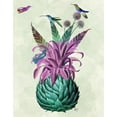 thumbnail image 2 of Fab Funky 15x18 White Modern Wood Framed Museum Art Print Titled - Tropical Artichoke, 2 of 4