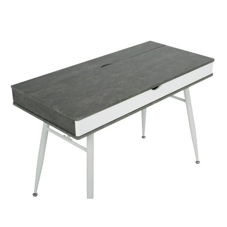 Calico Designs - ALCOVE SPLIT DRAWER DESK - White