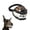 A, variant on Halloween Dog Muzzle Monster Costume Mask with Teeth, Natural Latex Pet Accessory for Party Cosplay