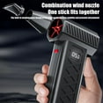 thumbnail image 4 of Electric Air Duster, 130000RPM Cordless Air Duster, 6-Gear Adjustable Mini Blower with Fast Charging, Dust Blower for Computer Keyboard, Car, Home & Multi-Surface Cleaning, 4 of 8
