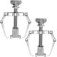 thumbnail image 1 of 2 uds levantador de uñas encarnadas herramienta para uñas encarnadas herramienta de cuidado de pies de acero inoxidable (plata), 1 of 5