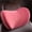 69#Pink, variant on Memory Foam Car Headrest Pillow with Removable Cover, Ergonomic Neck Support for Driver Passenger – Breathable Travel Pillow Relieves Neck Pain on Long Drives and Commutes